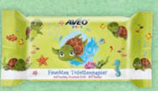 AVEO KIDS vlažni toaletni papir 120 kosov - Akcija v trgovini Mueller