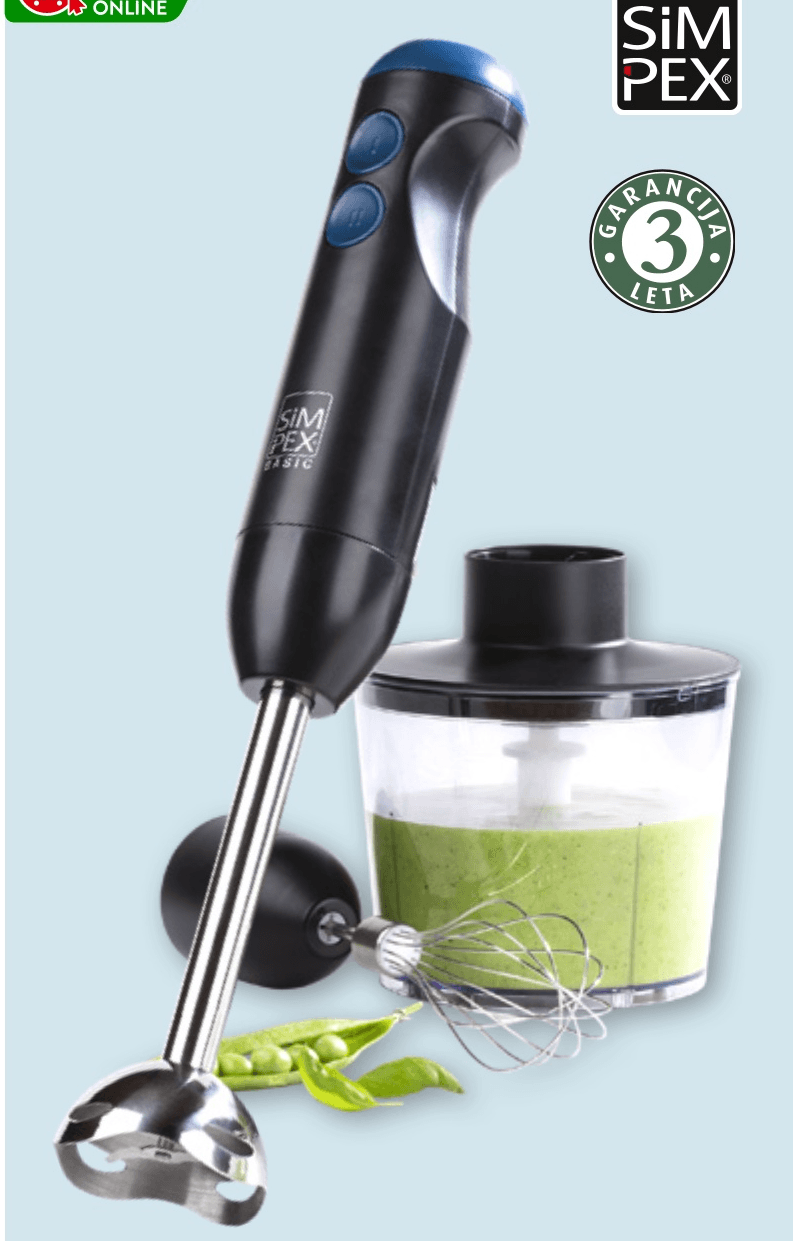 Simpex Basic Palični mešalnik - Akcija v trgovini Spar