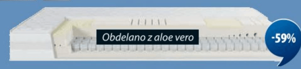 Dreamzone Vzmetnica Tenna 90x190/200 cm* - Akcija v trgovini Jysk