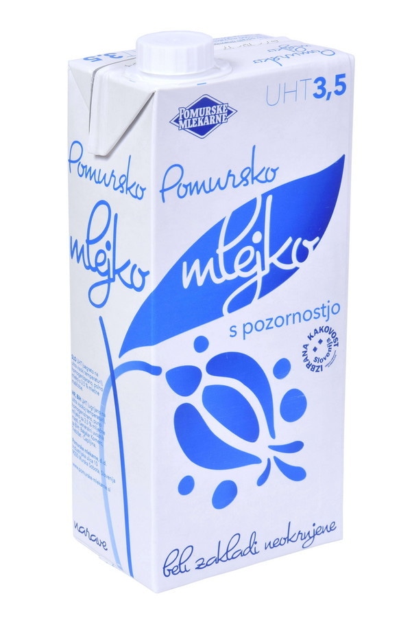 Trajno mleko Pomursko 1L - Akcija v trgovini Mercator