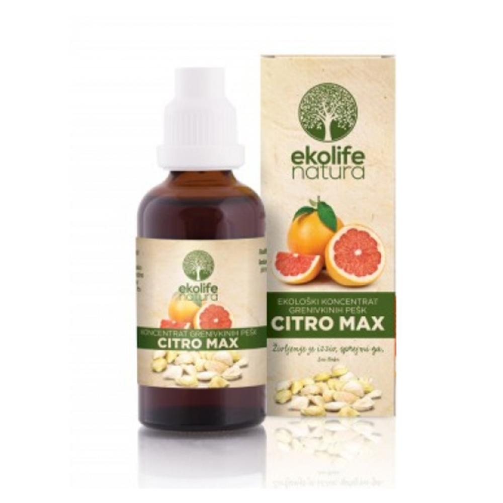 Ekolife Natura Citro max Koncentrat 50 ml - Akcija v trgovini Tuš