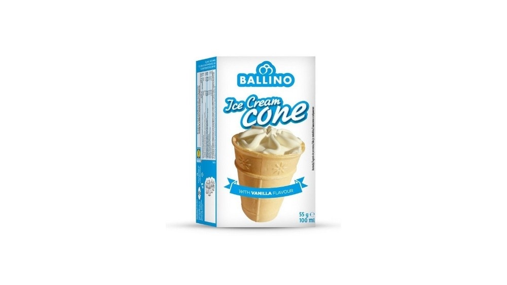 BALLINO Vanilijev kornet 55 g Akcija v trgovini Lidl