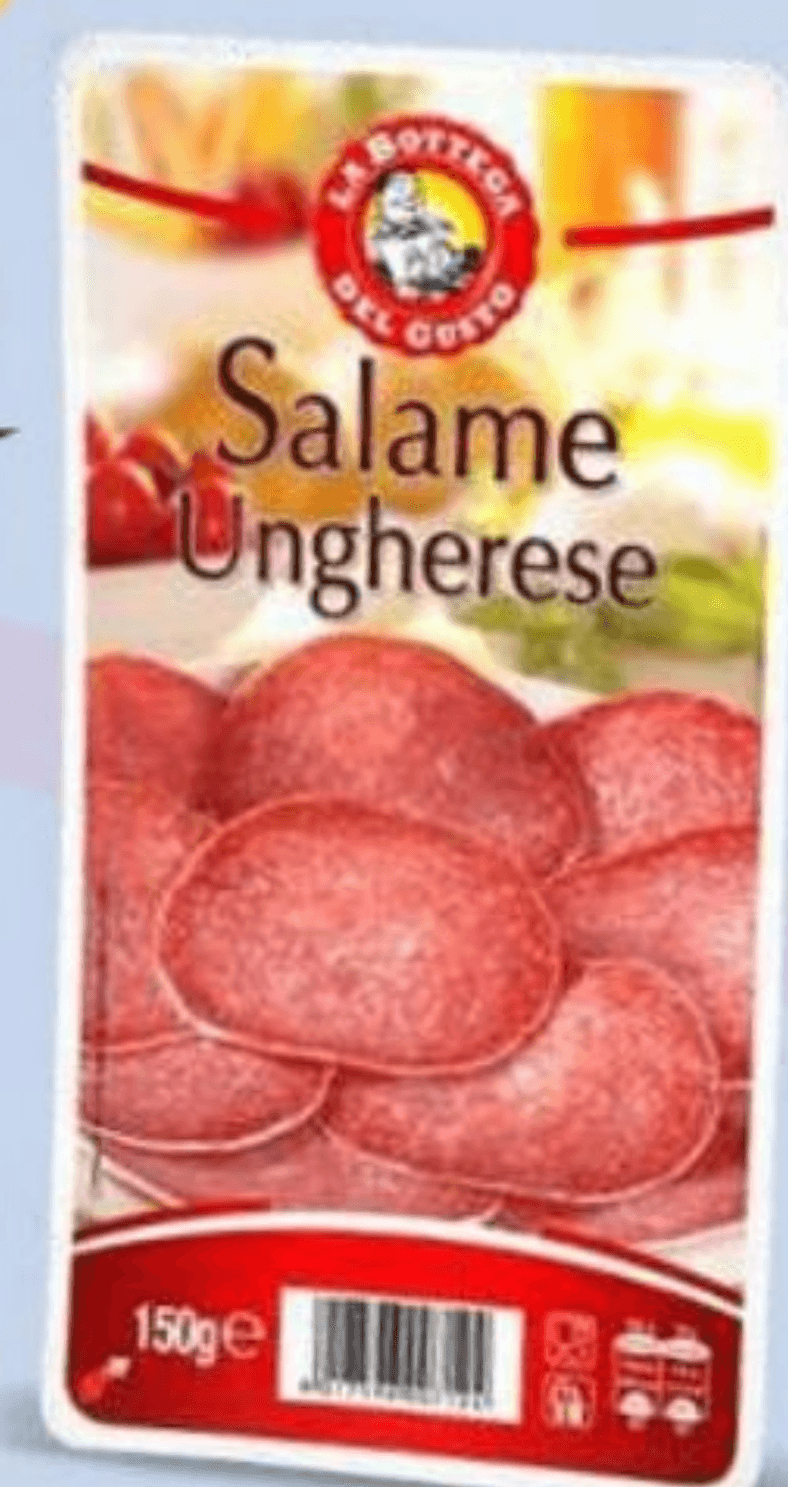 Ogrska salama 150 g - Akcija v trgovini Eurospin