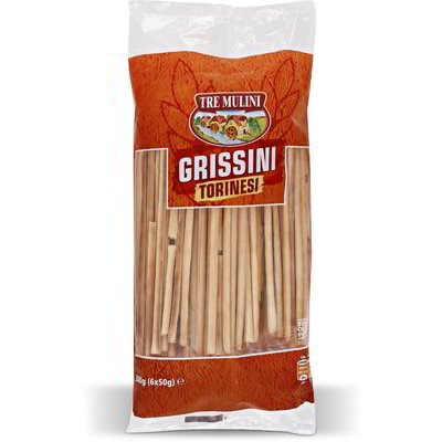 Grisini Torinesi Tre Mulini 6 x 50 g - Akcija v trgovini Eurospin