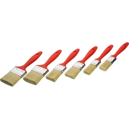 Komplet ploščatih čopičev Ellix 6-delni - Akcija v trgovini Obi