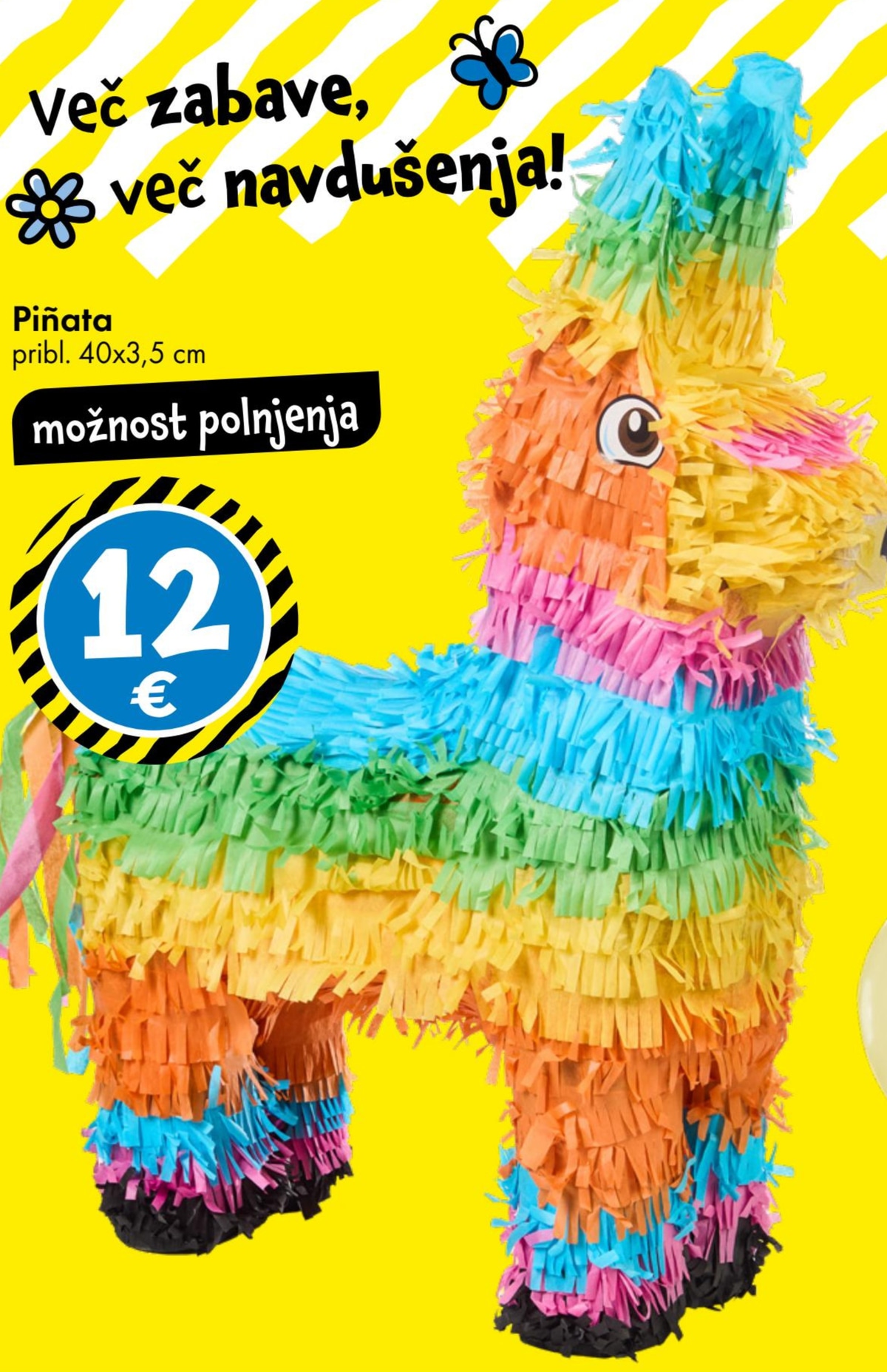 Piñata - Akcija v trgovini Tedi