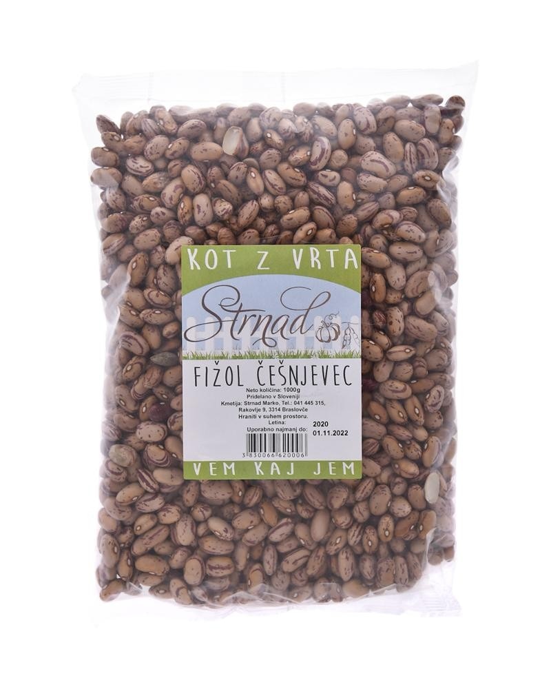 Fižol češnjevec 1 kg Kmetija Strnad Akcija v trgovini Spar