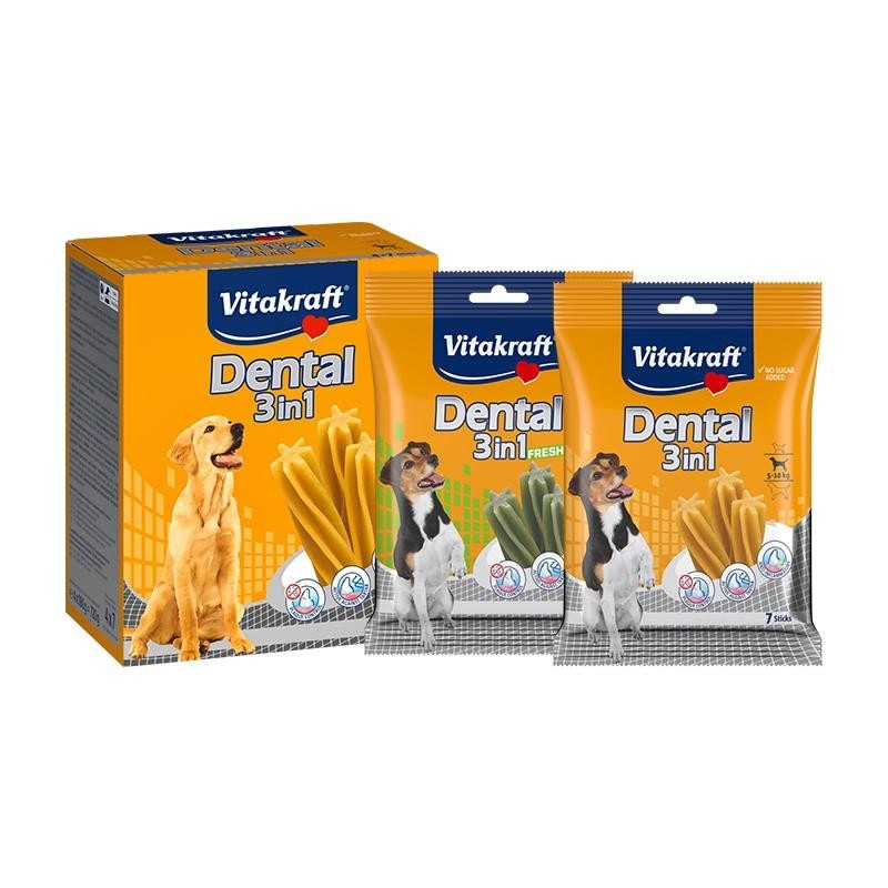 Vitakraft Dental 3in1 - Akcija v trgovini E.Leclerc