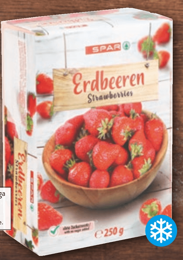 Jagode SPAR 250 g - Akcija v trgovini Spar