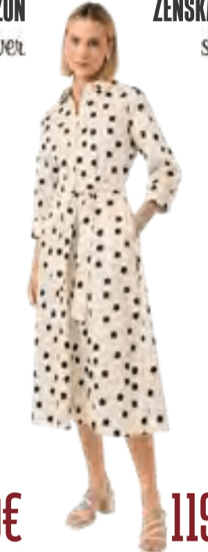 s.Oliver ženska obleka - Akcija v trgovini Jager