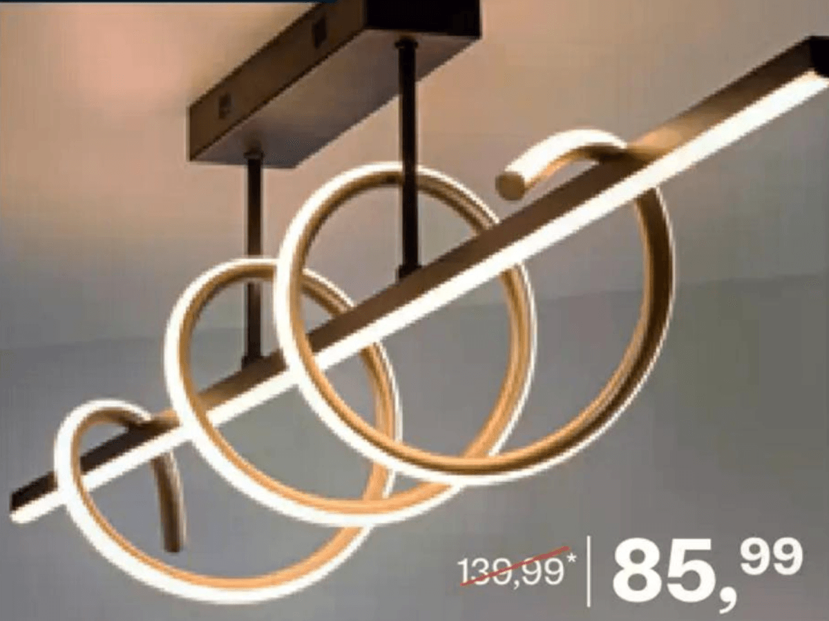 LED stropna svetilka - Akcija v trgovini Rutar