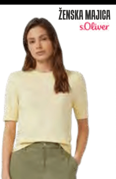 Ženska majica s.Oliver - Akcija v trgovini Jager