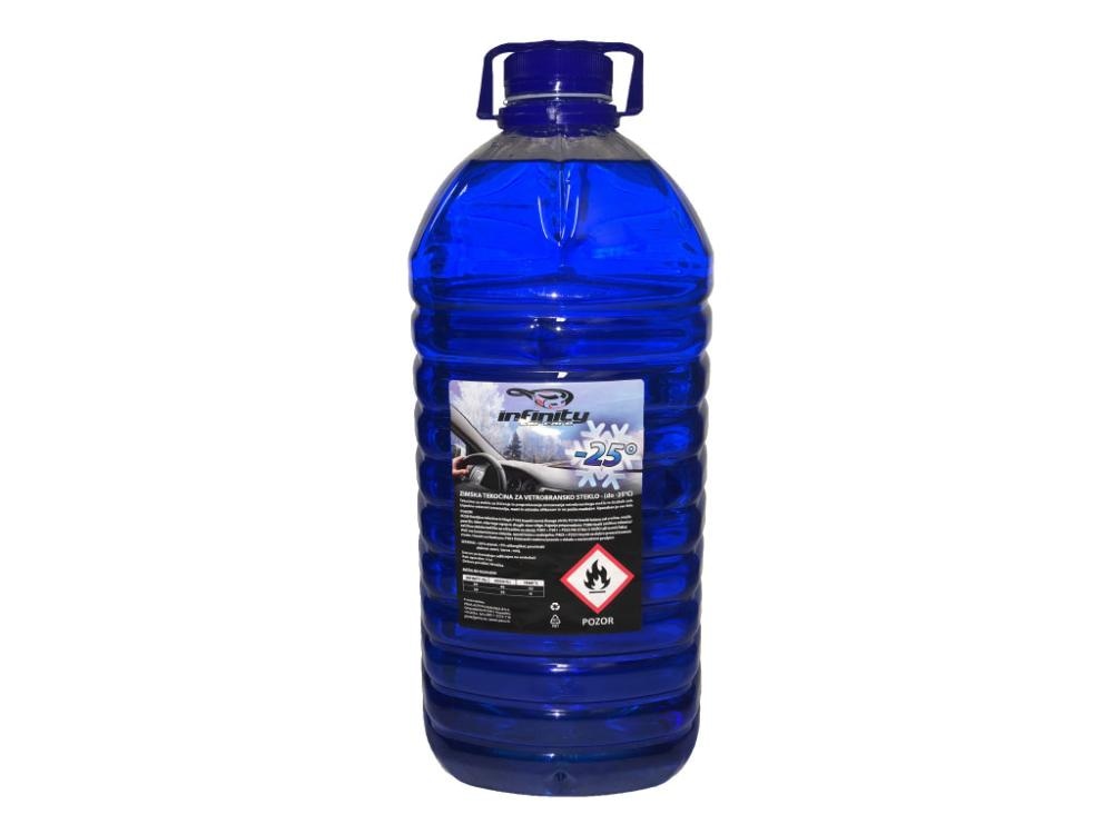 Zimska tekočina za vetrobransko steklo 5 l Infinity - Akcija v trgovini E.Leclerc