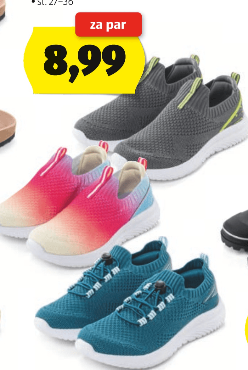 Otroški Čevlji za Prosti Čas L&D - Akcija v trgovini Hofer