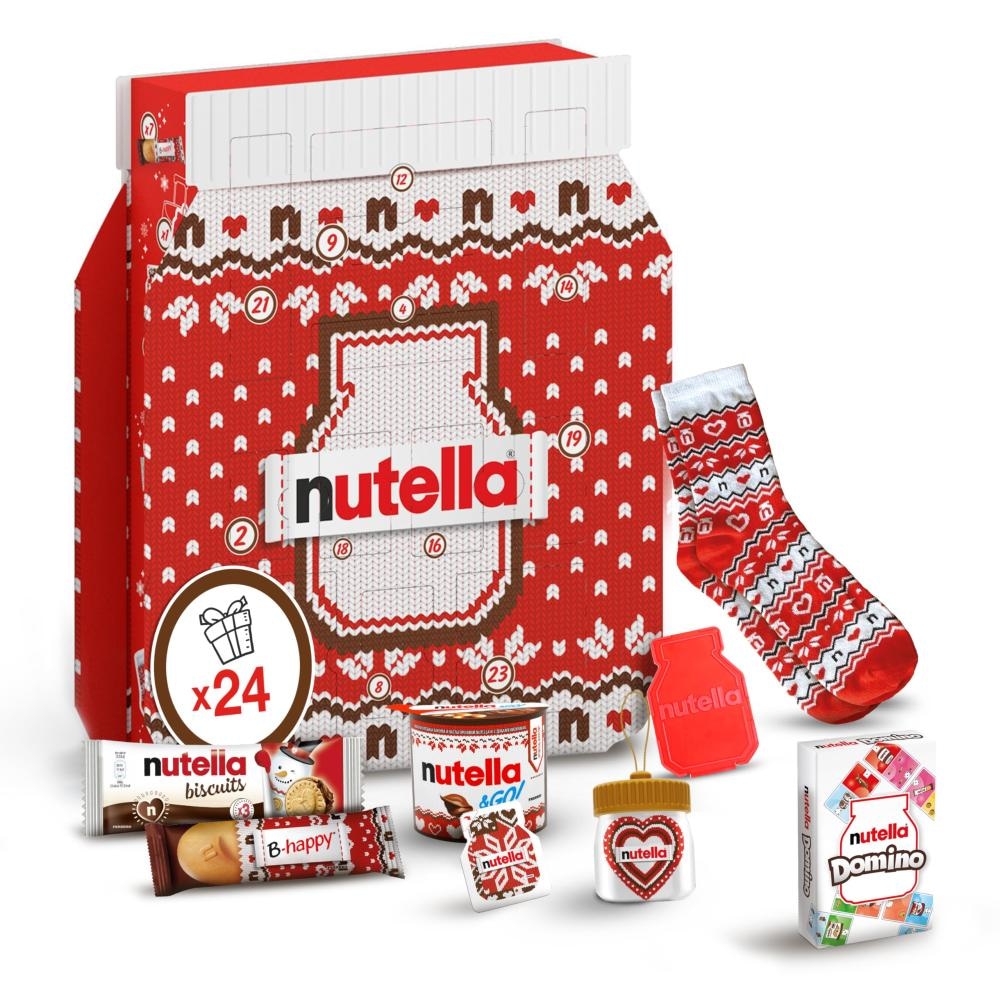 Ferrero Nutella adventni koledar 528 g - Akcija v trgovini Lidl