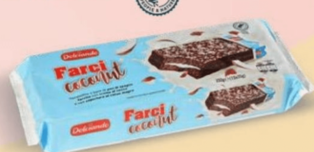 Rezine Farci Coconut Dolciando 10 kosov, 350 g - Akcija v trgovini Eurospin