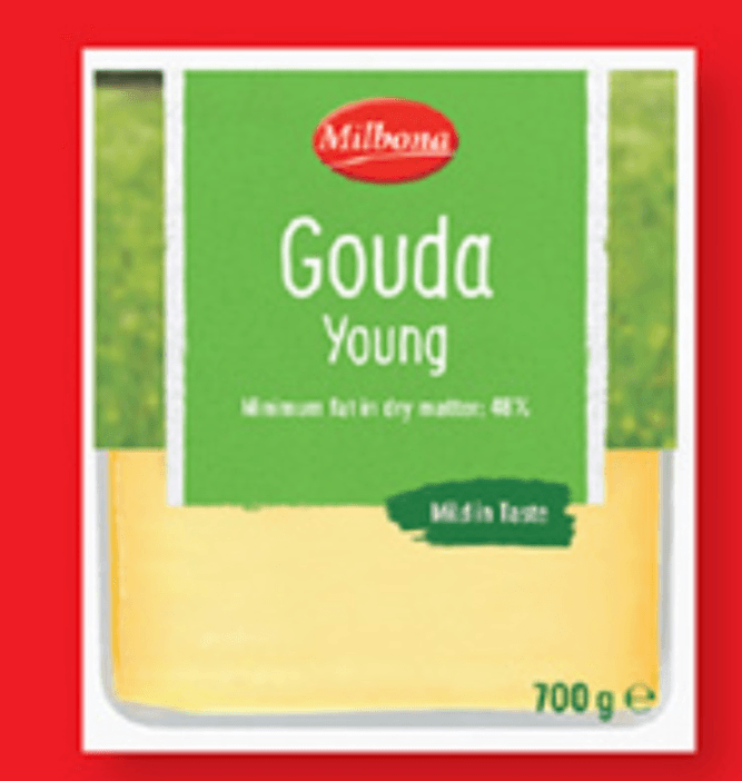 MILBONA Sir Gouda 700 g - Akcija v trgovini Lidl