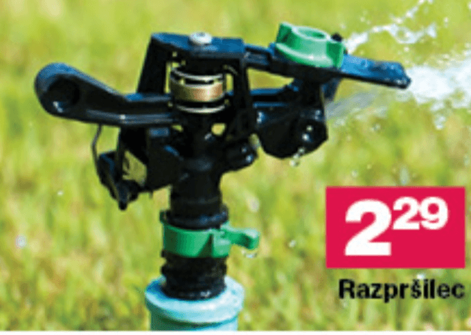 Razpršilec - Akcija v trgovini Mercator