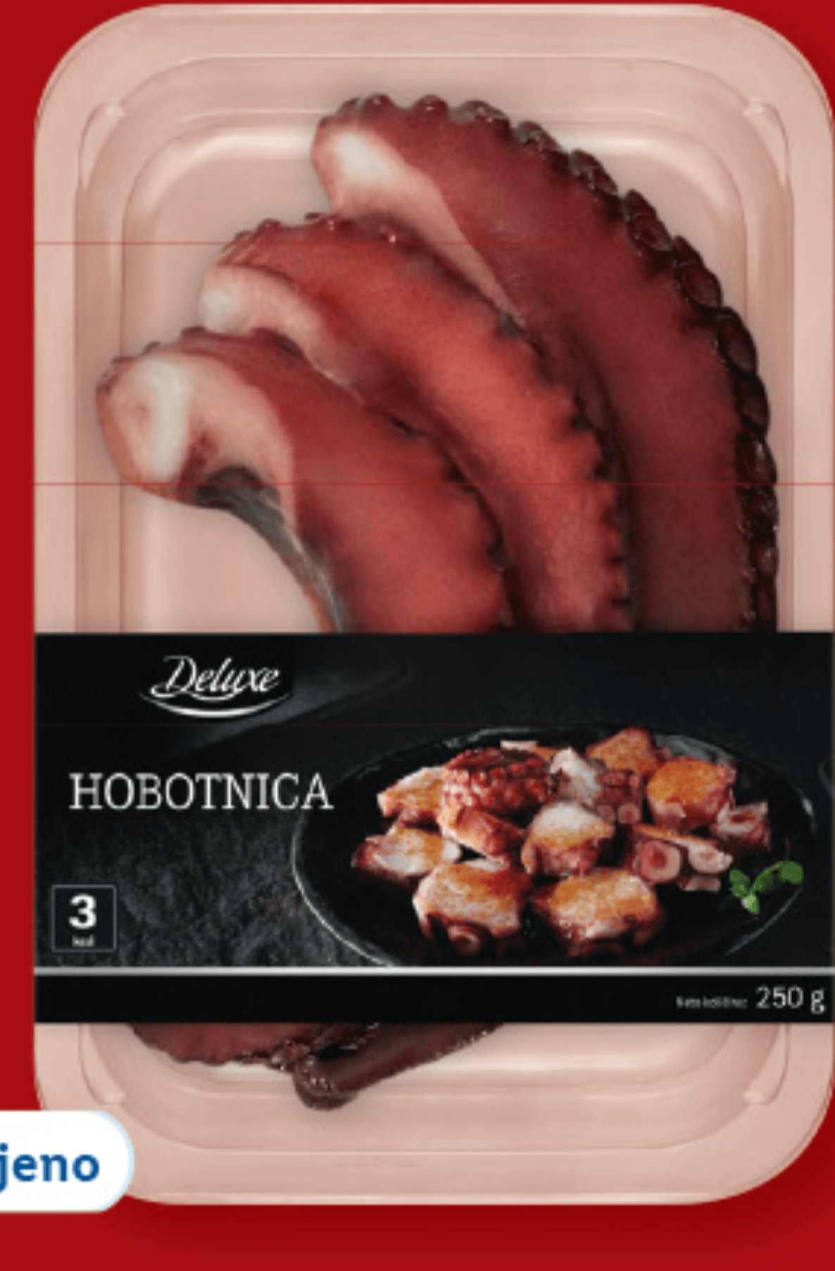 Deluxe Lovke hobotnice 250 g - Akcija v trgovini Lidl