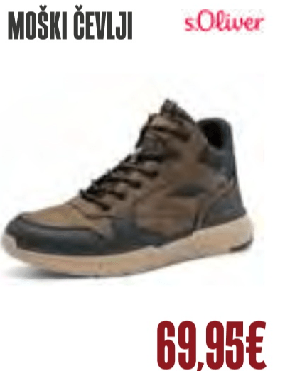 Moški čevlji s.Oliver - Akcija v trgovini Jager