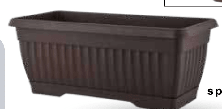 Cvetlično korito s podstavkom Mediteran - Akcija v trgovini Mercator