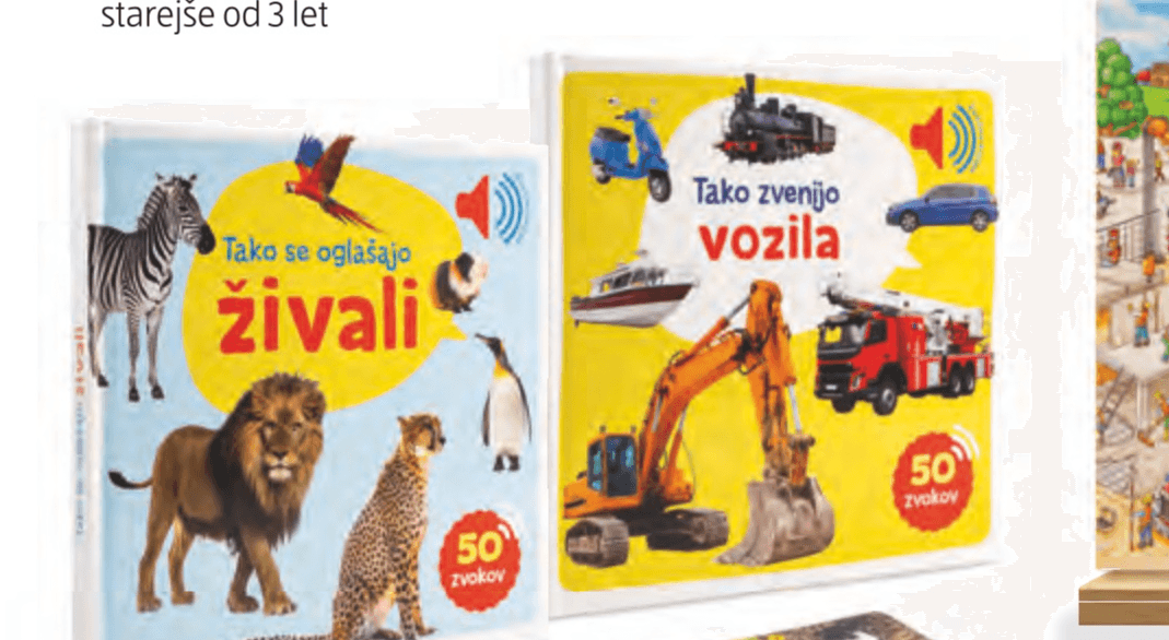 Zvočna knjiga - Akcija v trgovini Hofer