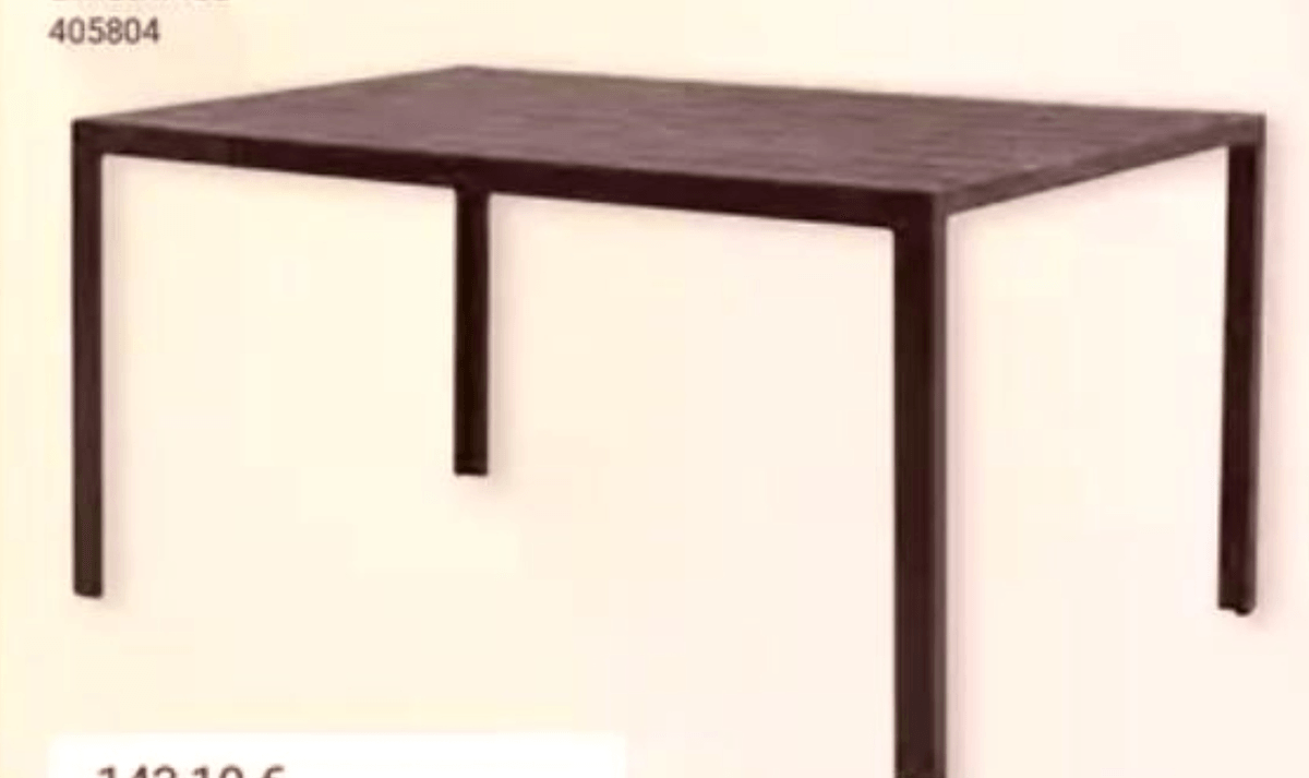 Vrtna miza ALEX - Akcija v trgovini Pevex