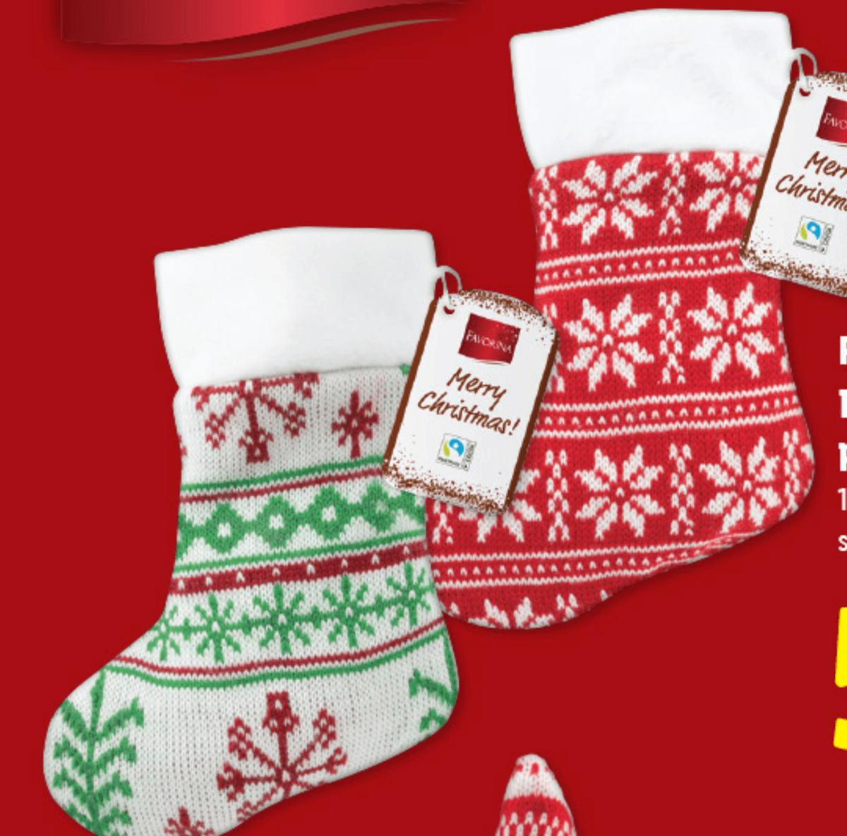 Favorina Darilna pletena nogavica 160 g - Akcija v trgovini Lidl