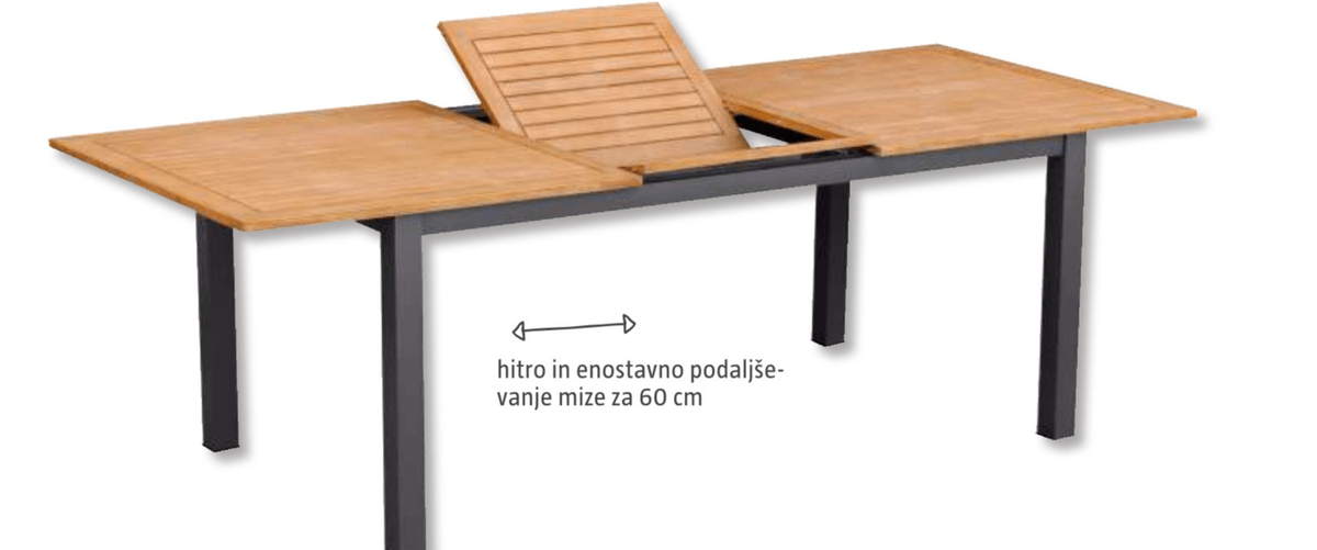 Vrtna miza 'Carina' - Akcija v trgovini Bauhaus