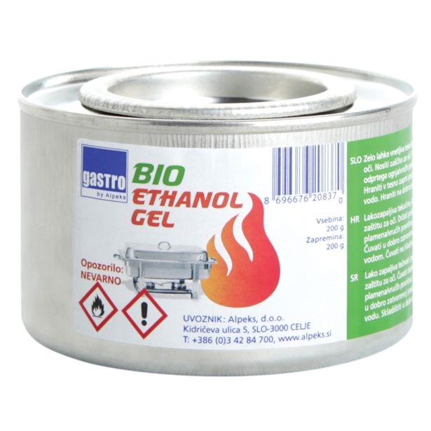 Gorilni gel 200 g - Akcija v trgovini Jager