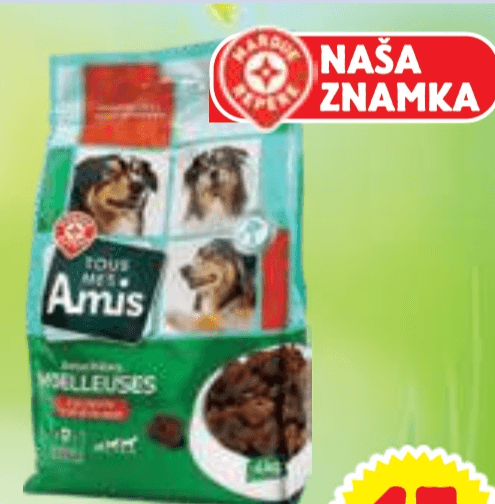 Mokra hrana za pse ali mačke Tous Mes Amis 12x 100 g - Akcija v trgovini E.Leclerc