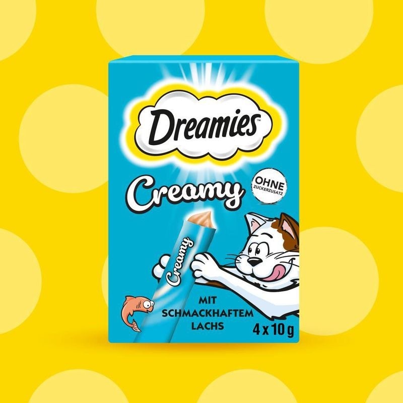 Priboljšek Dreamies Creamy 40 g Akcija v trgovini Jager