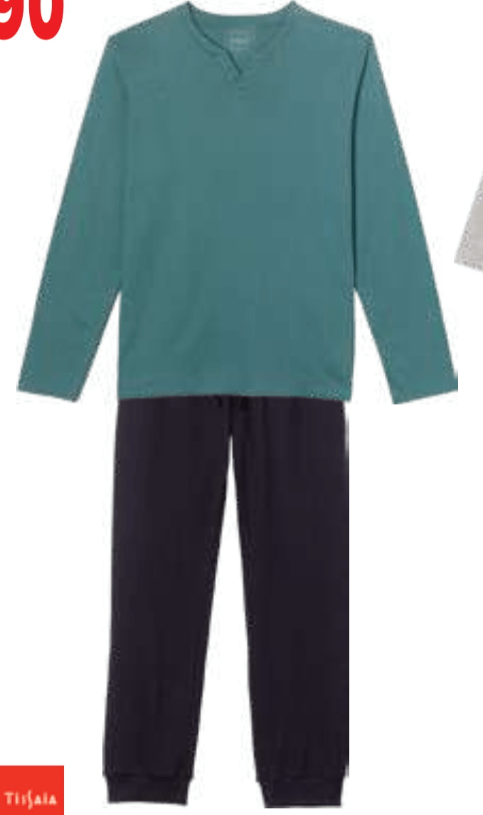 Moška pižama - Akcija v trgovini E.Leclerc