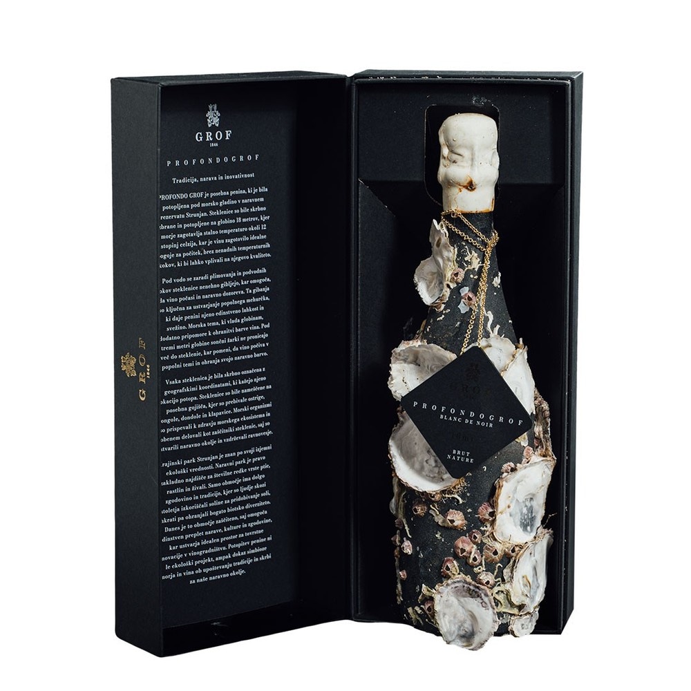 Grof Profondo modri pinot peneče vino 0,75 L - Akcija v trgovini Regal Shop