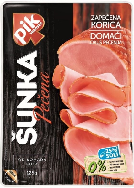 Kuhana šunka Pik Vrbovec 125 g - Akcija v trgovini E.Leclerc