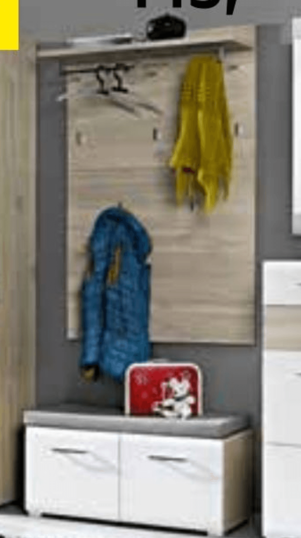 Garderobna omara - Akcija v trgovini Lesnina