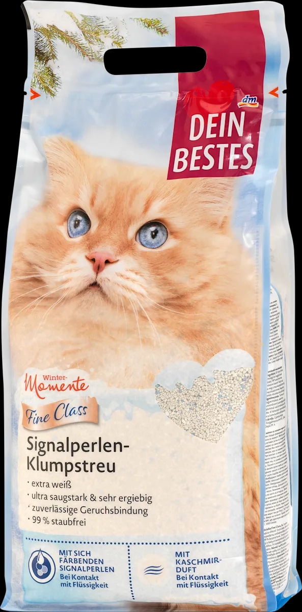 Dein Bestes Winter Momente odišavljen posip za mačje stranišče 5l - Akcija v trgovini Dm