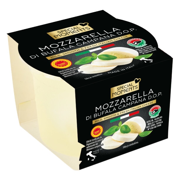 Bivolja mocarela Special Moments 125 g - Akcija v trgovini Mercator