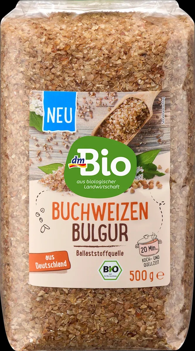 dmBio bulgur iz ajde 500 g - Akcija v trgovini Dm