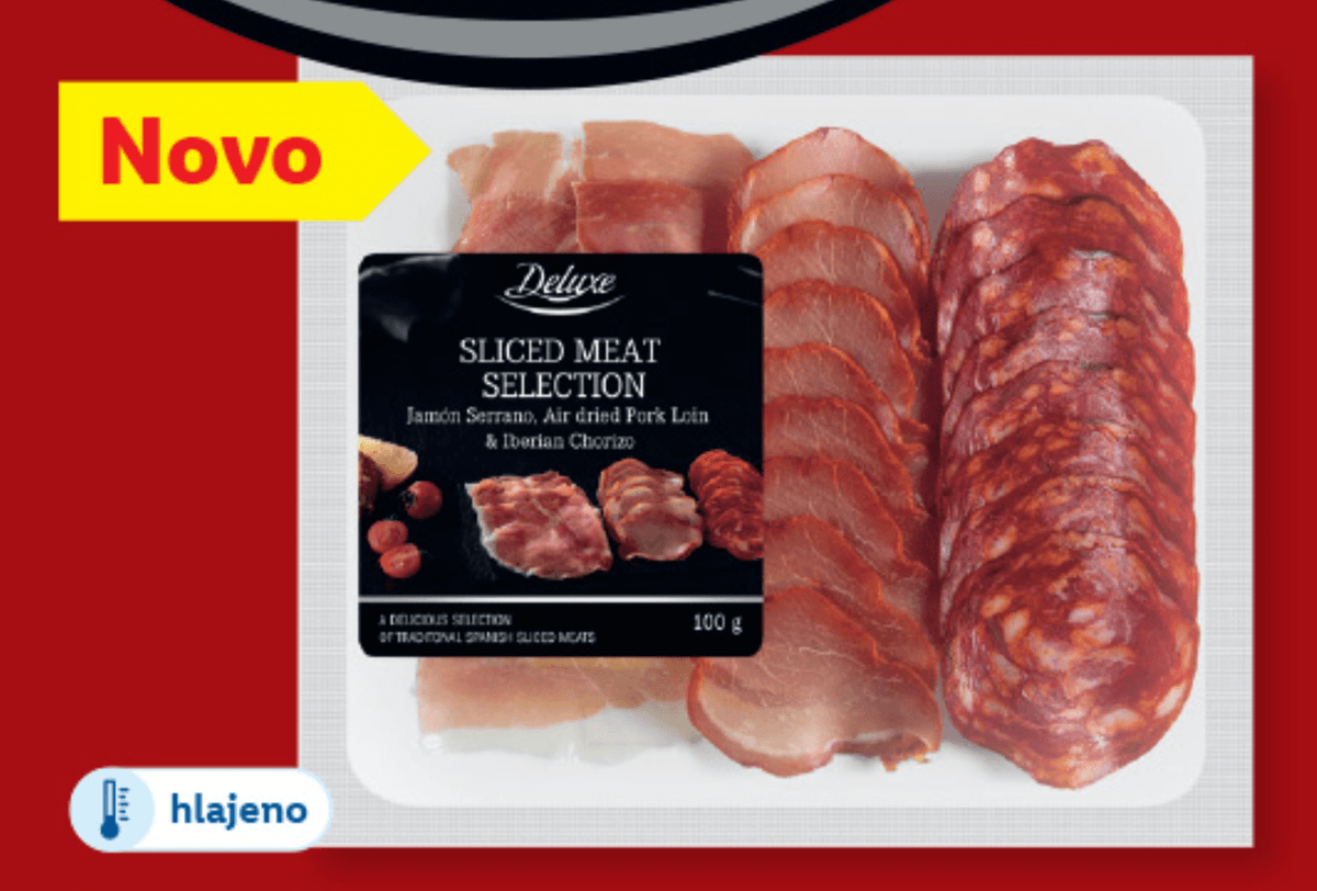 Deluxe Premium narezek 100 g - Akcija v trgovini Lidl
