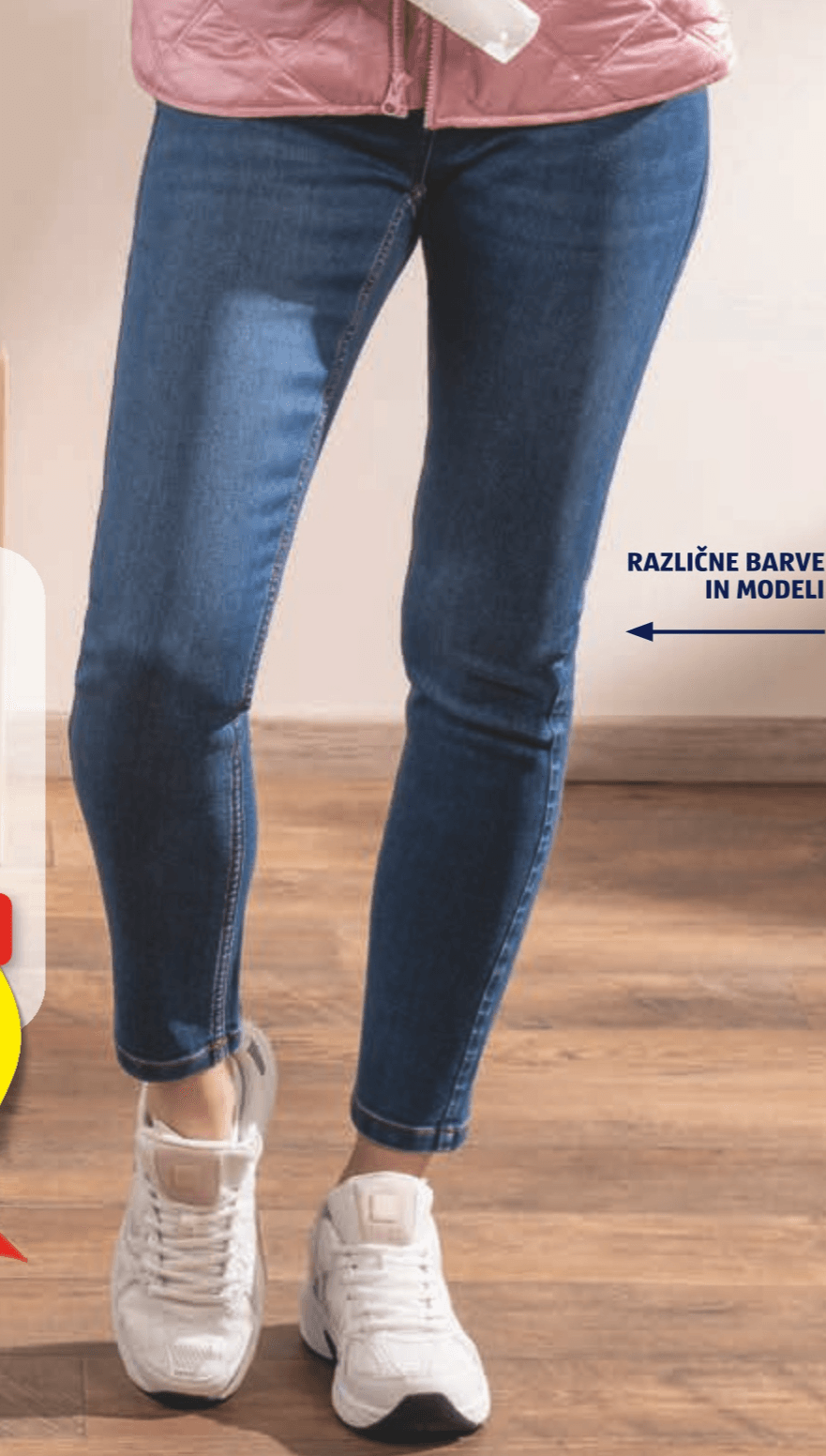 Ženske jeans hlače - Akcija v trgovini Hofer