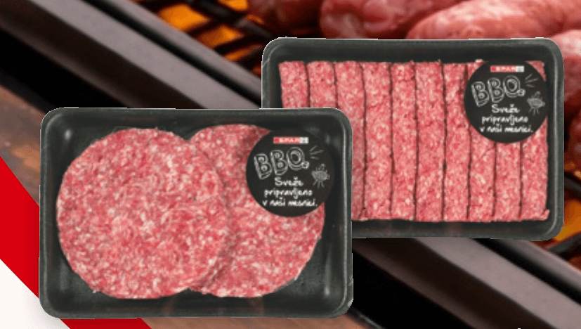 Čevapčiči ali pleskavice 1 kg SPAR - Akcija v trgovini Spar