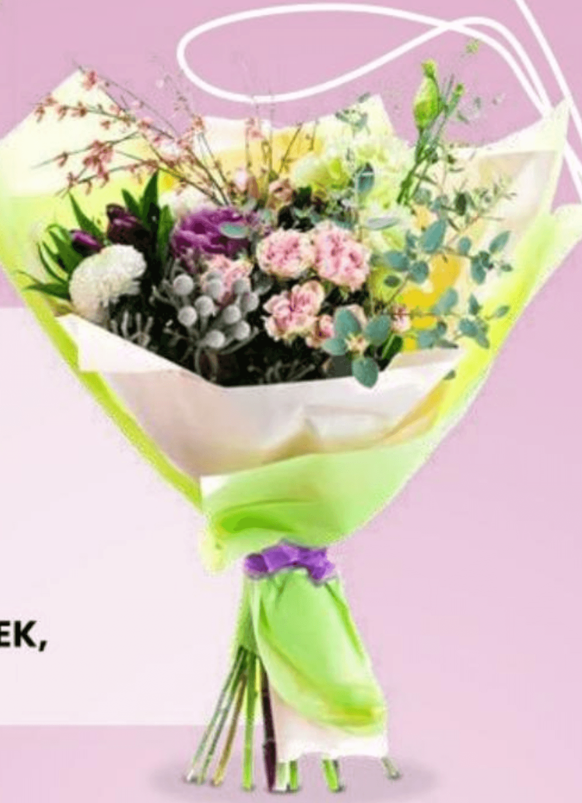 Cvetlični šopek - Akcija v trgovini Eurospin