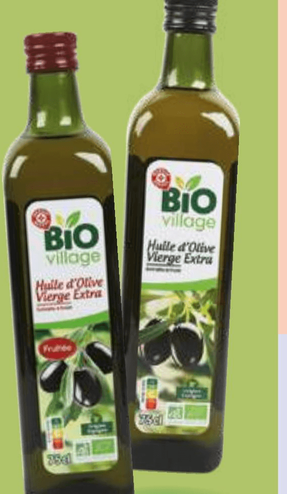 Ekstra deviško oljčno olje Bio Village 0,75 l - Akcija v trgovini E.Leclerc