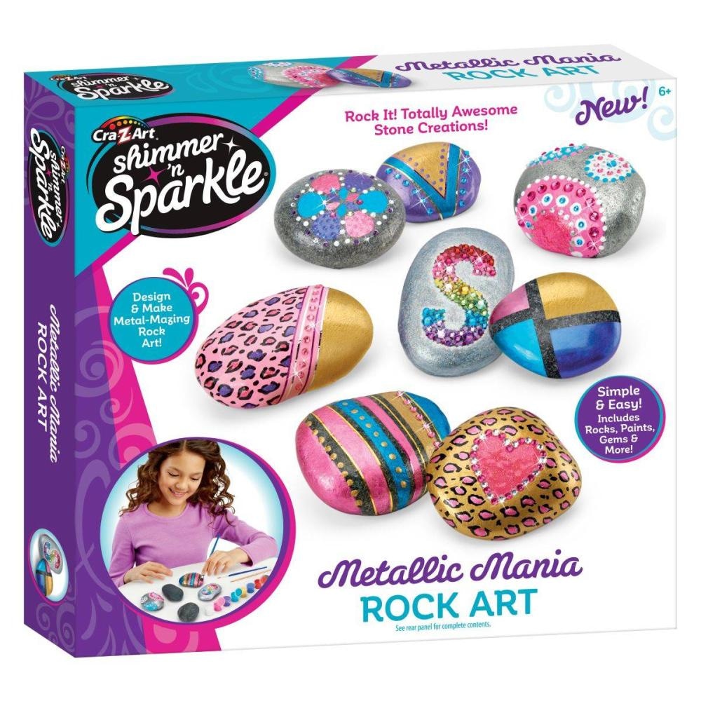 Set CraZArt Pobarvaj Kamenčke Rock Art - Akcija v trgovini Tuš