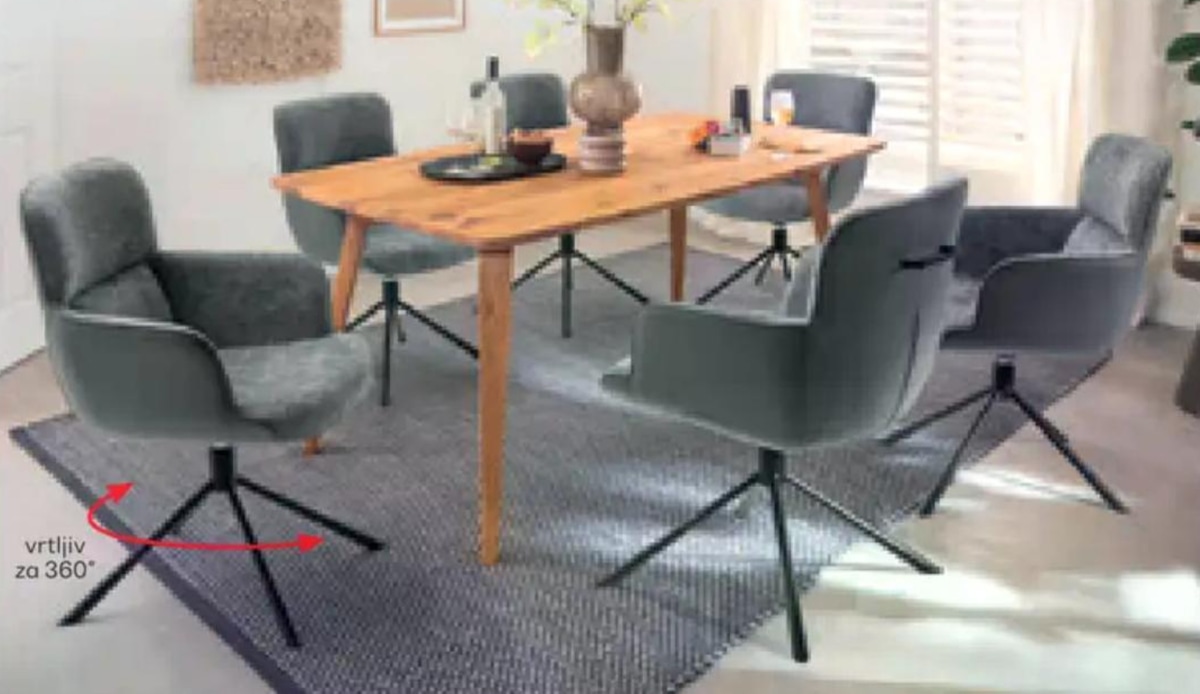 Stol emporia - Akcija v trgovini Rutar