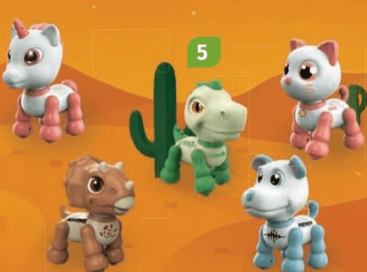 Interaktivni plesni robot Kazoo - Akcija v trgovini Mueller