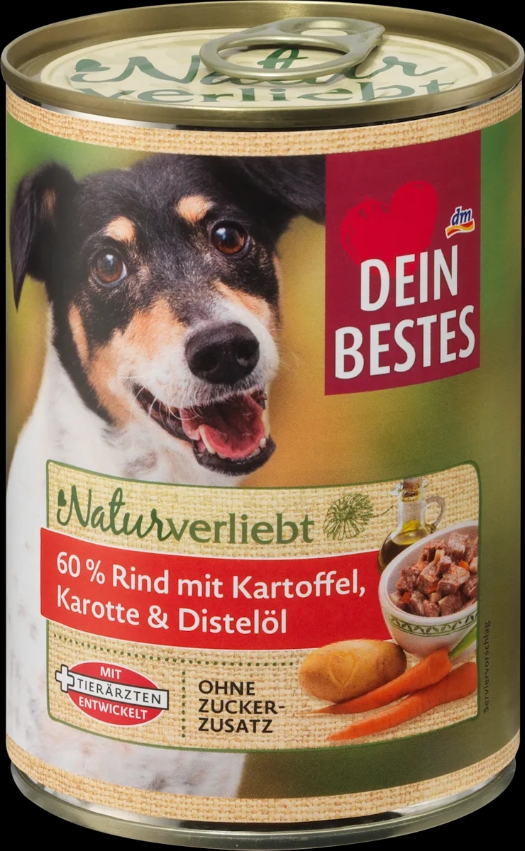 DEIN BESTES Naturverliebt popolna hrana za odrasle pse 1 kg - Akcija v trgovini Dm