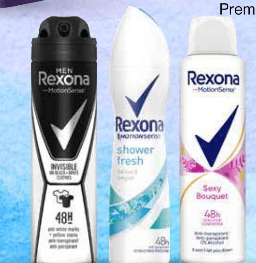 Deodorant Rexona 150 ml - Akcija u trgovini Mercator