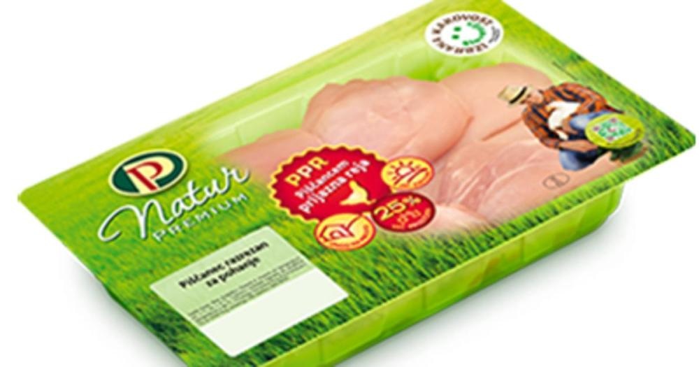 Pakirani izdelki linije Natur Premium Perutnine Ptuj - Akcija v trgovini Spar
